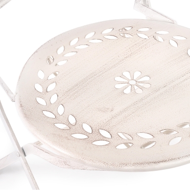 Стул Tetchair Secret de Maison Monique mod. PL08-6242 металл, 48 х 40 х 93 см, Античный белый Antique White