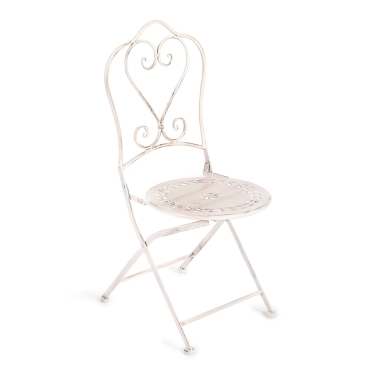 Стул Tetchair Secret de Maison Monique mod. PL08-6242 металл, 48 х 40 х 93 см, Античный белый Antique White
