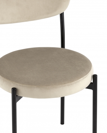 Стул Stool Group Бриф NEW велюр Бежевый