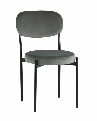 Стул Stool Group Бриф NEW велюр Темно-серый
