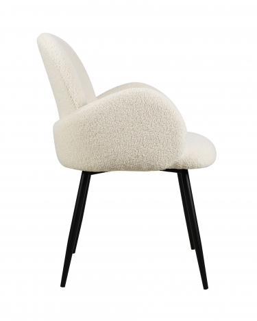 Стул Stool Group Wave букле Белый