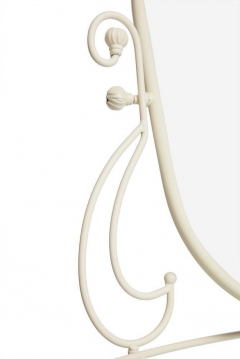 Столик туалетный Tetchair ALBERT столик/зеркало + пуф Античный белый Antique White