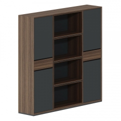 Шкаф высокий трехсекционный Норден QUARTZ QZ.0303.BW.GF