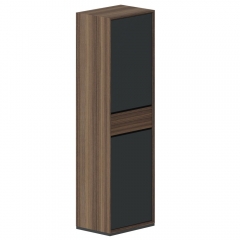 Шкаф высокий 1-секционный Норден QUARTZ QZ.0302.BW.GF.L левый