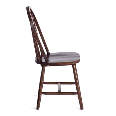 Стул Tetchair AVERY mod. 1101 дерево гевея, 45,5х50х94см, Tobacco