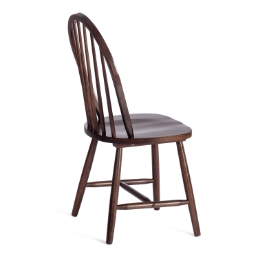 Стул Tetchair AVERY mod. 1101 дерево гевея, 45,5х50х94см, Tobacco