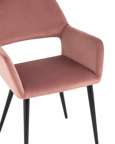 Стул Stool Group Денди велюр Пыльно-розовый