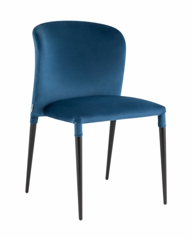 Стул Stool Group Лори велюр Синий