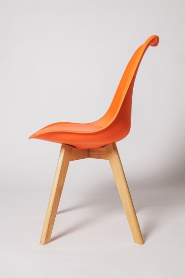 Стул кухонный Цвет мебели Eames SC-034 Оранжевый
