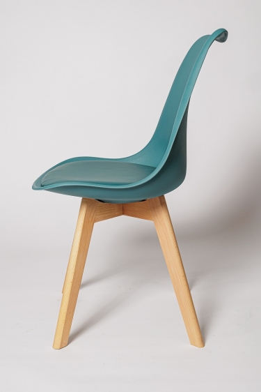 Стул кухонный Цвет мебели Eames SC-034 Морская волна