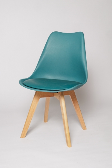Стул кухонный Цвет мебели Eames SC-034 Морская волна
