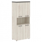 Шкаф с глухими средними и малыми дверьми Skyland THC 85.3 Дуб Бофорд