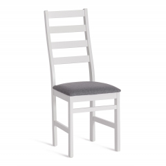 Стул Tetchair ROSARIO многослойная фанера, 39 х 39 х 99 см, white, ткань темно-серая 150 разобранный