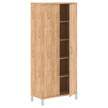 Стеллаж с дверью ДСП Skyland В430.6 Дуб Бофорд