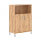 Стеллаж дверь ДСП с замком Skyland В420.3 Дуб Бофорд