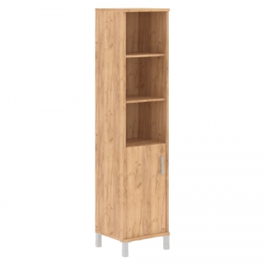 Стеллаж с дверью ДСП Skyland В431.2 R Дуб Бофорд
