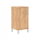 Стеллаж с дверью ДСП Skyland В411.2 R Дуб Бофорд