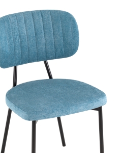 Стул Stool Group Ханна велюр Синий