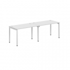 Стол двойной Skyland XTEN-S XWST 2470 Белый/белый