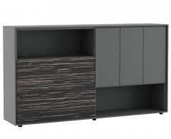 Шкаф средний POINTEX DALI DLI37252012 Эбен Антрацит