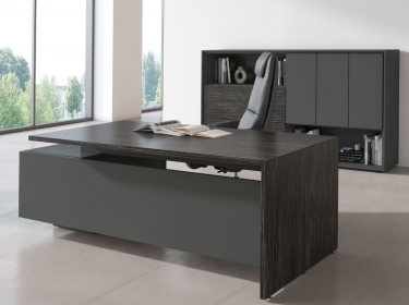 Шкаф со слайд-дверью POINTEX DALI DLI37252112 Эбен Антрацит