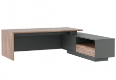 Стол письменный на опорной креденции POINTEX DALI DLI37210332 Орех Антрацит