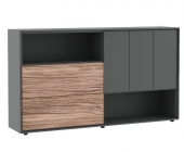 Шкаф средний POINTEX DALI DLI37252032 Орех Антрацит