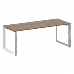 Стол рабочий руководителя на О-образном м/к Рива ONIX DIRECT LUX M-O.MO-SRR-6.8 Тиквуд темный