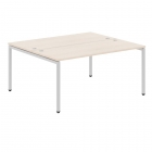 Стол двойной Skyland XTEN-S XWST 1614 Бук тиара/серый