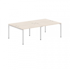 Стол четырехместный Skyland XTEN-S XWST 2414 Бук тиара/серый