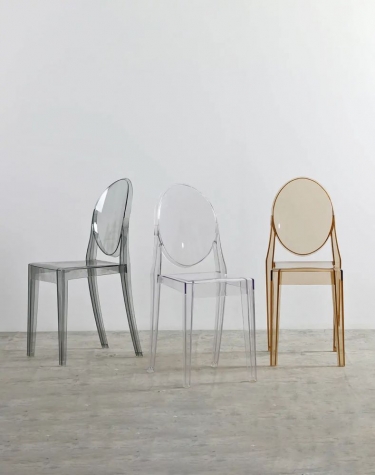 Стул Stool Group Victoria Ghost NEW Серый