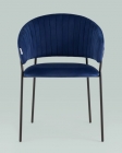 Стул Stool Group Бруно велюр Синий