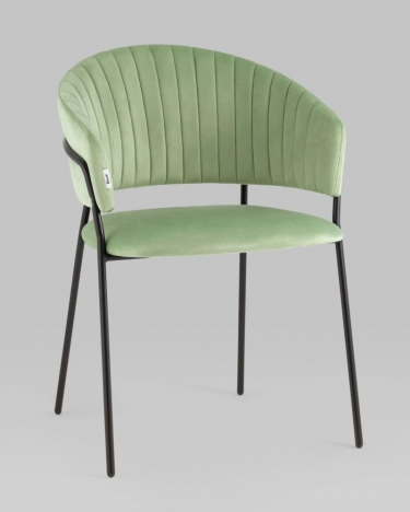 Стул Stool Group Бруно велюр Фисташковый