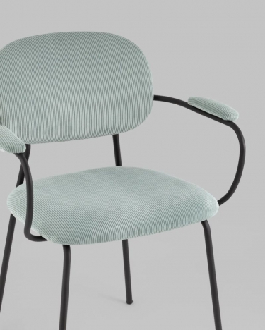Стул Stool Group Кэрол Серо-голубой