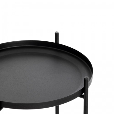 Столик журнальный Tetchair TAVETT / 1 шт. в упаковке металл, 37,637,652 см, черный