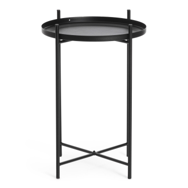 Столик журнальный Tetchair TAVETT / 1 шт. в упаковке металл, 37,637,652 см, черный
