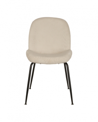Стул Stool Group Beetle велюр Бежевый
