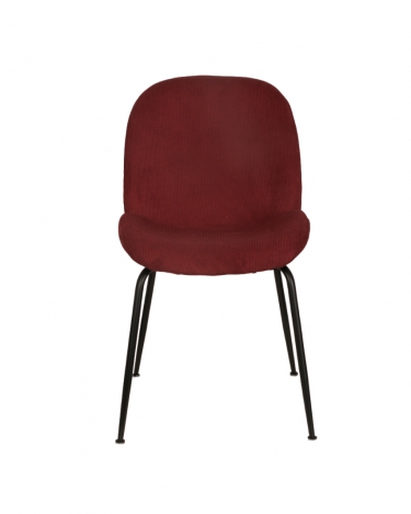 Стул Stool Group Beetle велюр Красный
