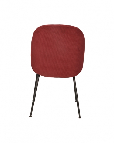 Стул Stool Group Beetle велюр Красный