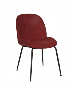 Стул Stool Group Beetle велюр Красный