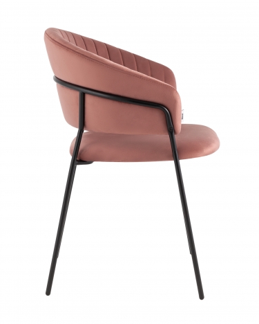 Стул Stool Group Бруно велюр Пыльно-розовый