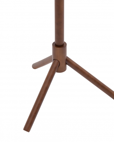 Вешалка напольная Stool Group Hook Темное дерево