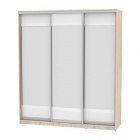 Шкаф-купе Аларти B-230х200х60-2ДСС-Белый-D10D10D10