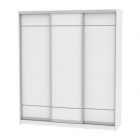 Шкаф-купе Аларти B-230х200х60-3Белый-D7D7D7