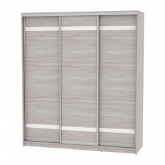 Шкаф-купе Аларти B-230х200х60-3ЯШС-D9D9D9