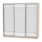 Шкаф-купе Аларти B-230х235х60-1ДСС-Белый-D8D8D8