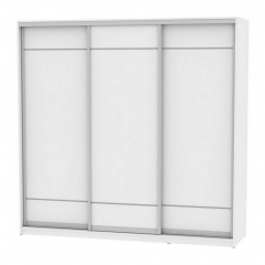 Шкаф-купе Аларти B-230х235х60-3Белый-D7D7D7