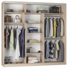 Шкаф-купе Аларти B-230х235х60-3ДСС-D8D8D8