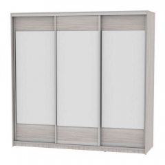 Шкаф-купе Аларти B-230х235х60-3ЯШС-D8D8D8