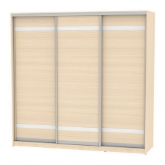 Шкаф-купе Аларти B-230х235х60-3ДМ-D9D9D9